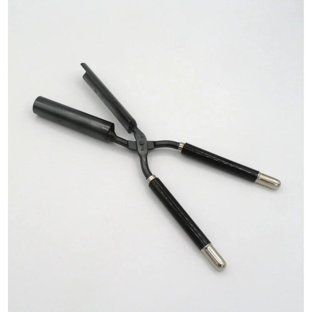 Black Satin Thermal Curling Metal Iron 30L - Picture 2 of 4
